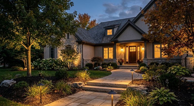 Courtyard Light Installation in Denver County, CO