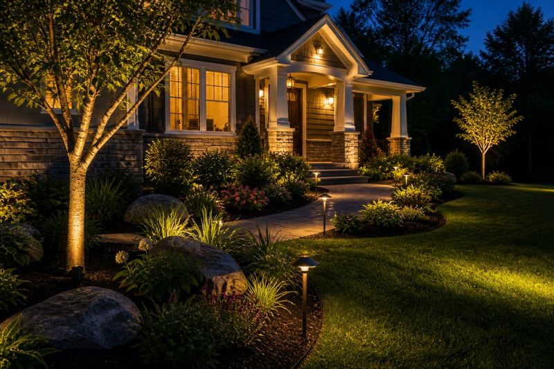 Driveway Lighting Installation in Provo, UT