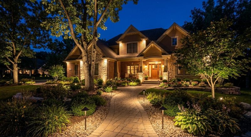Garden Lighting Installation in Provo, UT