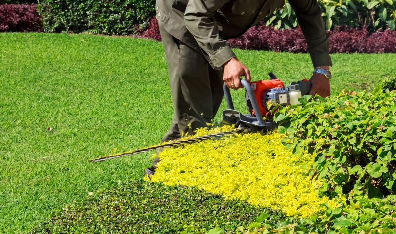 Landscaper with Pruning Shears